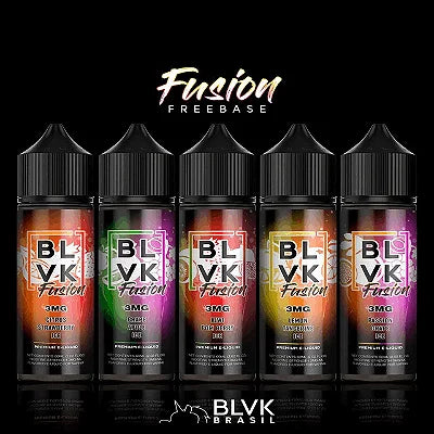 Caixa BLVK FUSION Juice 3mg 60 ML (10 unidades)